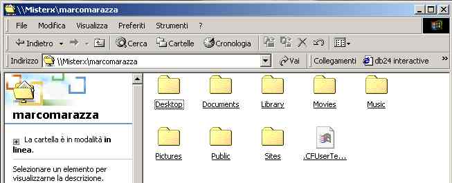 Un PC monta sulla scrivania un Macintosh. Per il PC, il Mac è indistinguibile da un server Microsoft