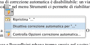 Aggiungendo una voce all